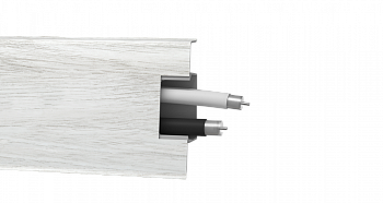 Плинтус ПВХ Arbiton - MACK 60 мм ДУБ БОЛТОН 107 60х20х2500